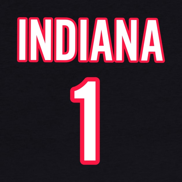Indiana Basketball by Cool Art Clothing